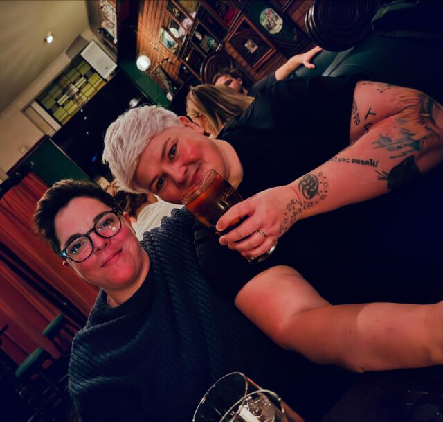 Back to Manchester for a new episode in life, but from us @ocaseys a big thank you for all your visits and good vibes bringing to the pub! 👏🏻🤗 All the best and see you soon Karla and Jade 🥰